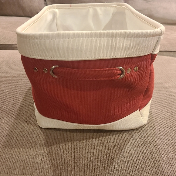 Canvas Football storage bin - Picture 4 of 6